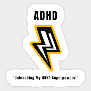 ADHD Sticker